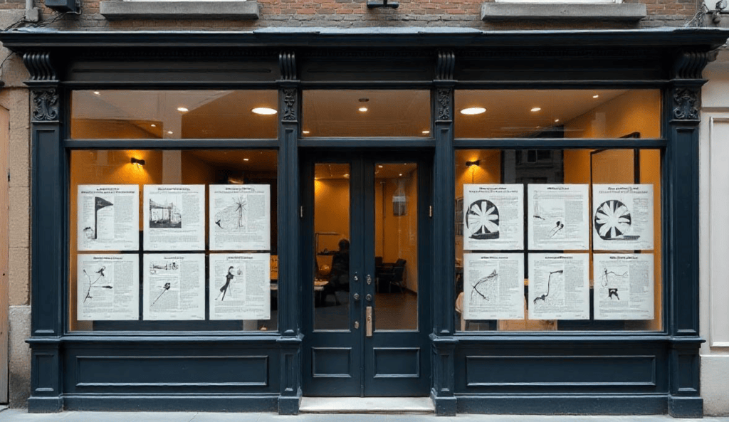 Printed laminated window graphics